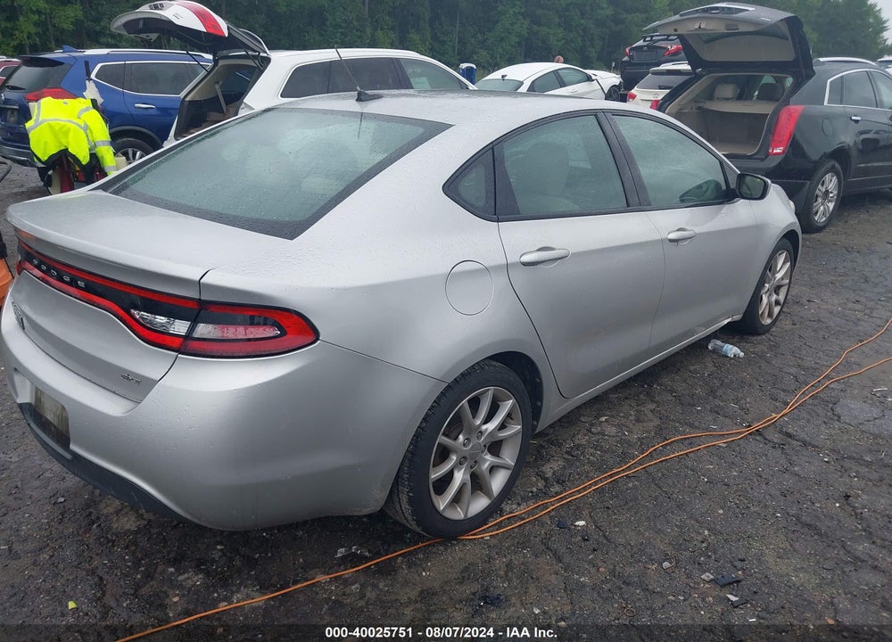 2013 DODGE DART SXT VIN: 1C3CDFBA4DD195503