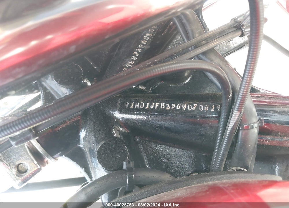2006 HARLEY-DAVIDSON FLSTI CALIFORNIA VIN: 1HD1JFB326Y070619