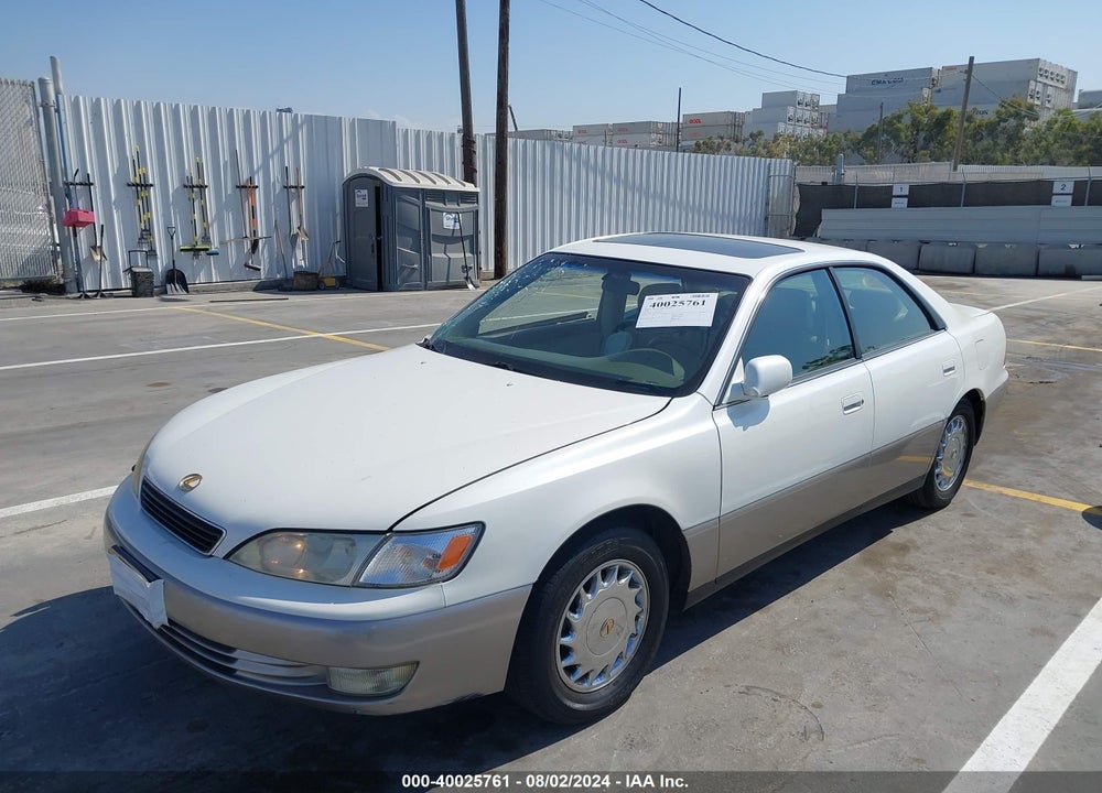 1999 LEXUS ES 300 VIN: JT8BF28G8X0182334