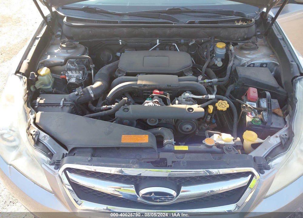 2011 SUBARU LEGACY 2.5I PREMIUM VIN: 4S3BMCC64B3232861