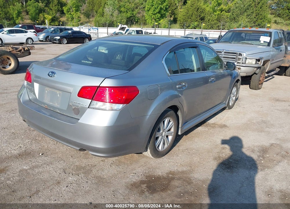 2011 SUBARU LEGACY 2.5I PREMIUM VIN: 4S3BMCC64B3232861
