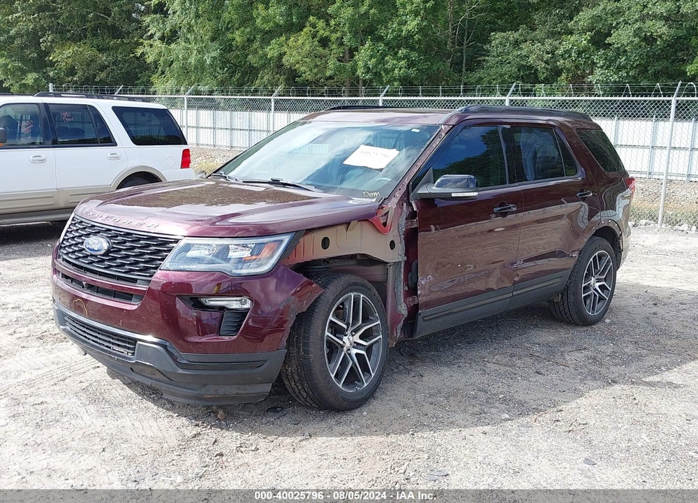 2018 FORD EXPLORER SPORT VIN: 1FM5K8GT1JGA61490