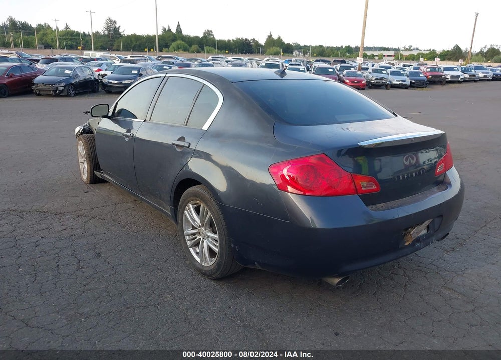 2007 INFINITI G35X VIN: JNKBV61F77M810002
