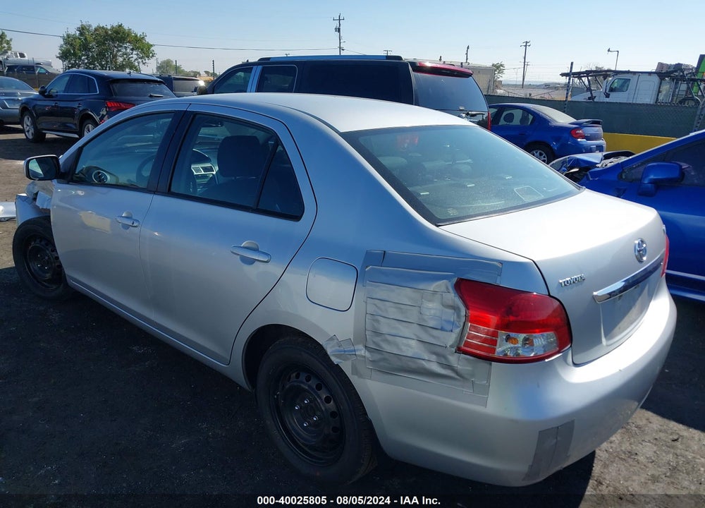 2009 TOYOTA YARIS VIN: JTDBT903494061629