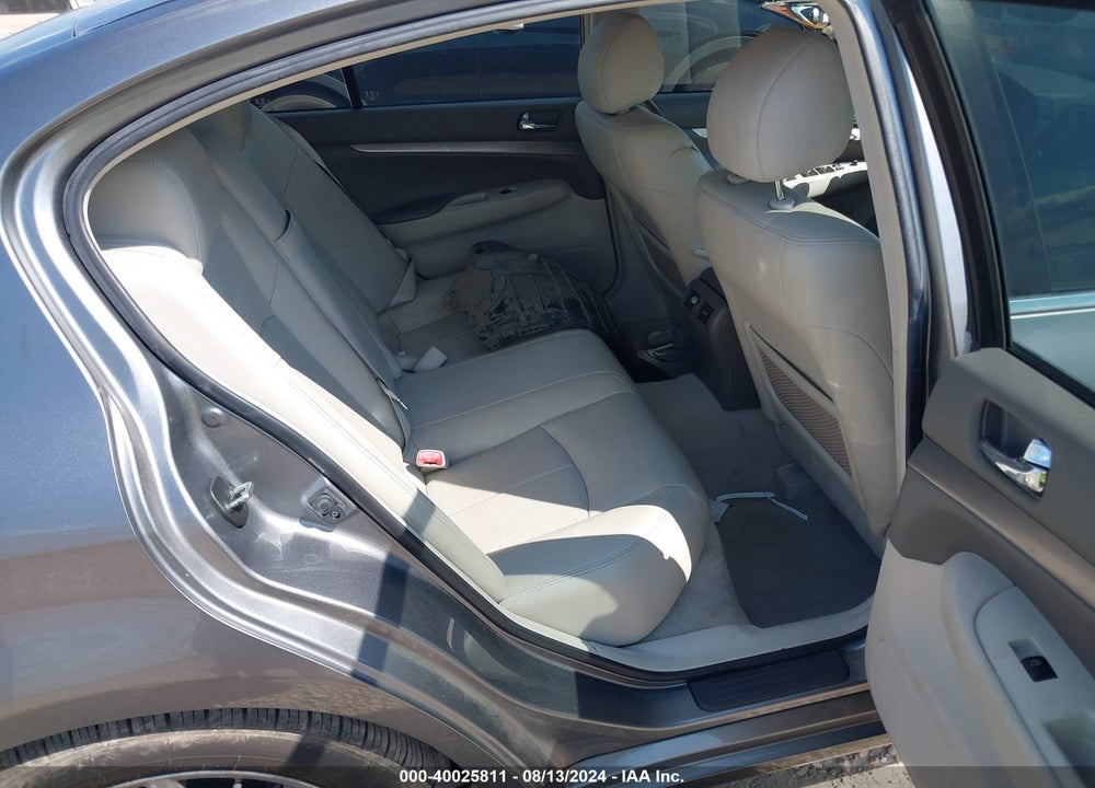 2011 INFINITI G25 JOURNEY VIN: JN1DV6AP3BM602276