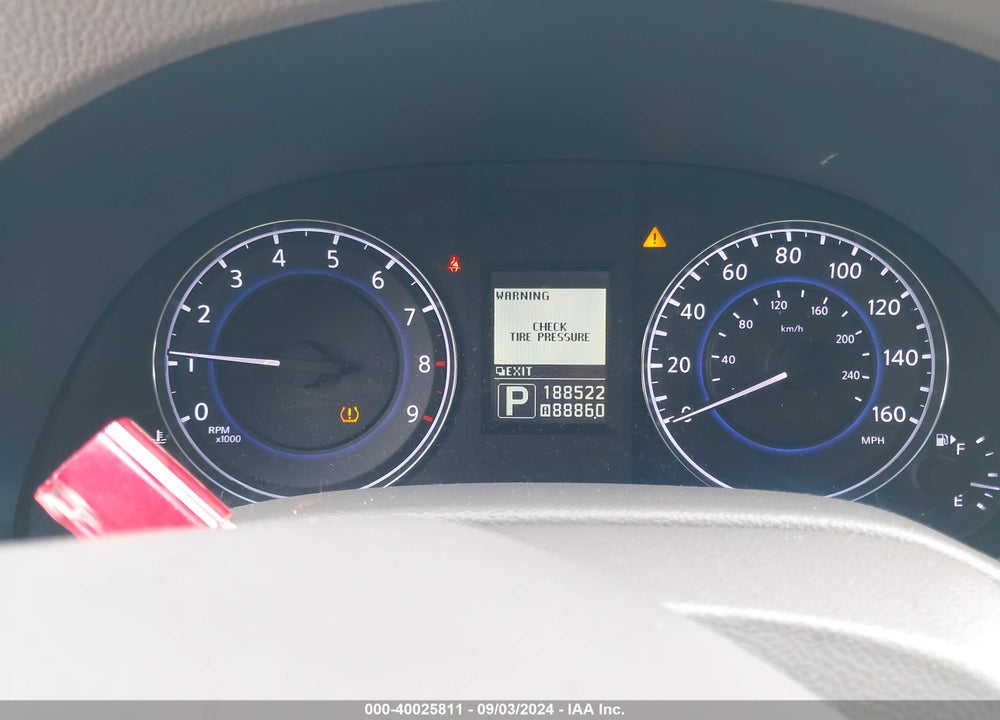 2011 INFINITI G25 JOURNEY VIN: JN1DV6AP3BM602276