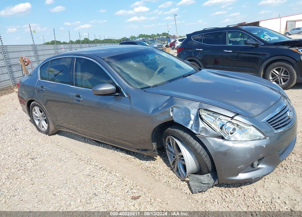 2011 INFINITI G25 JOURNEY VIN: JN1DV6AP3BM602276