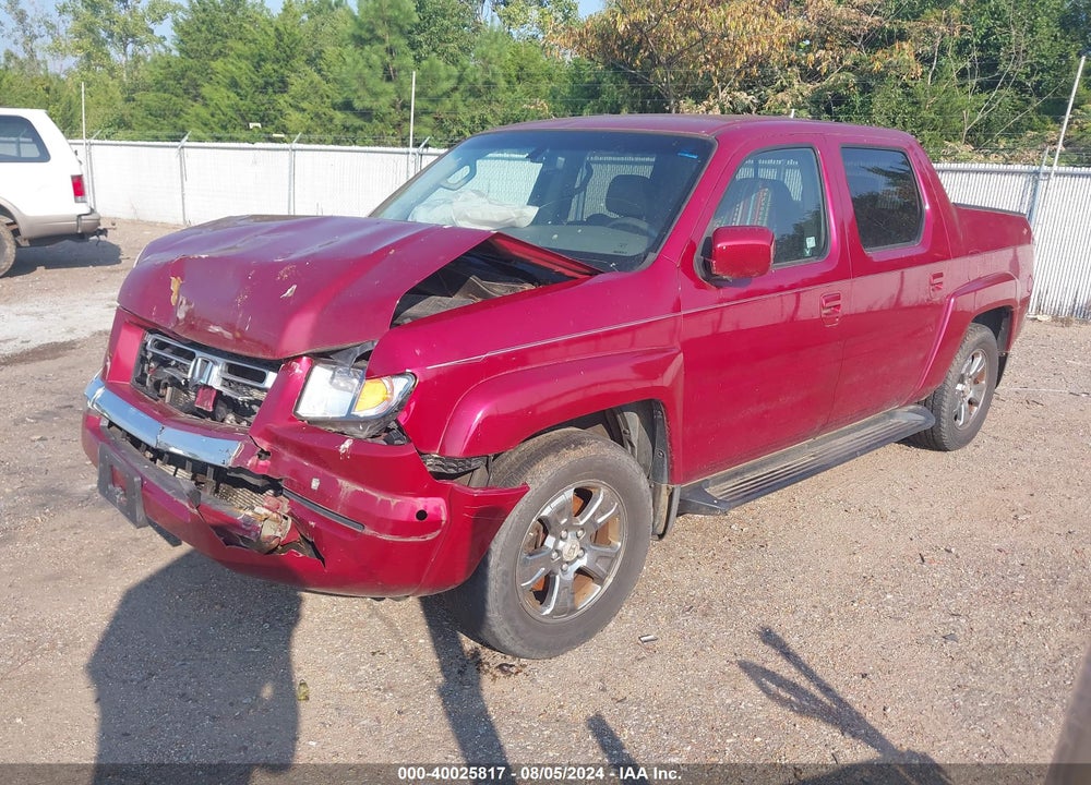 2006 HONDA RIDGELINE RTL VIN: 2HJYK16546H535936