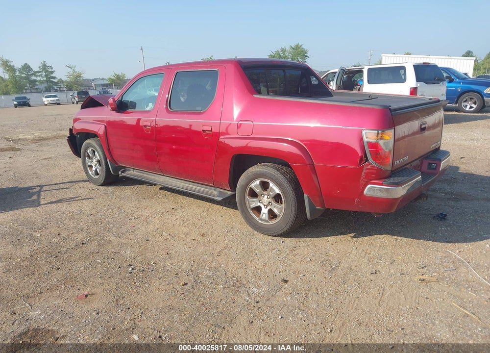 2006 HONDA RIDGELINE RTL VIN: 2HJYK16546H535936
