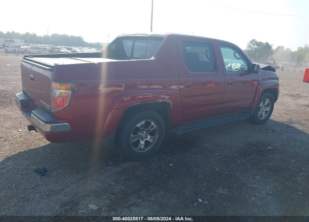 2006 HONDA RIDGELINE RTL VIN: 2HJYK16546H535936