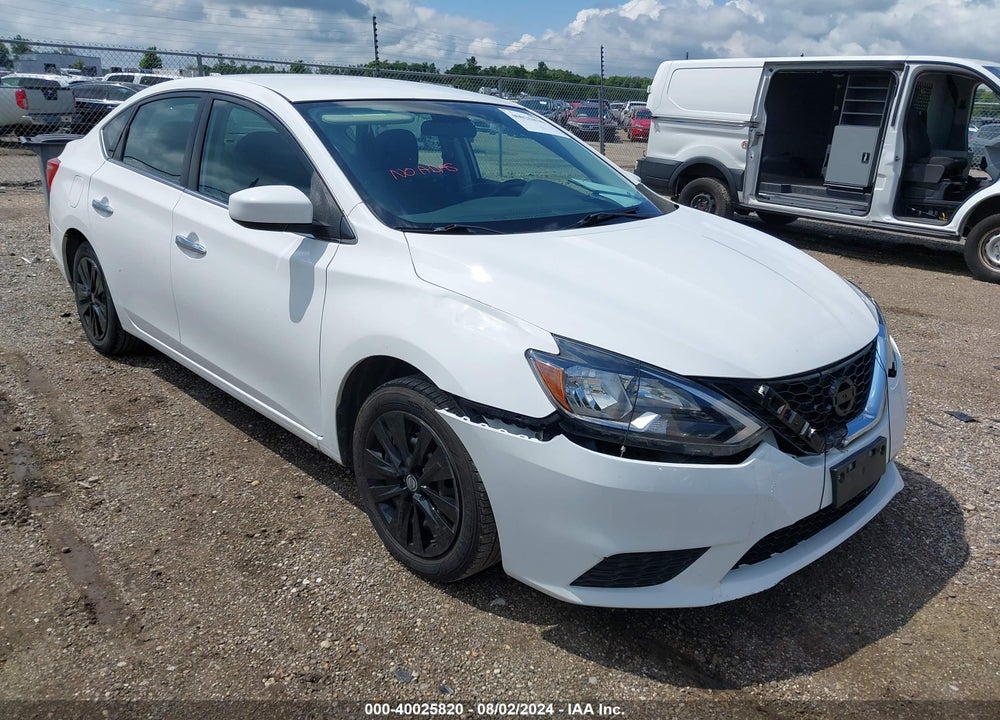 2019 NISSAN SENTRA S VIN: 3N1AB7AP0KY269971