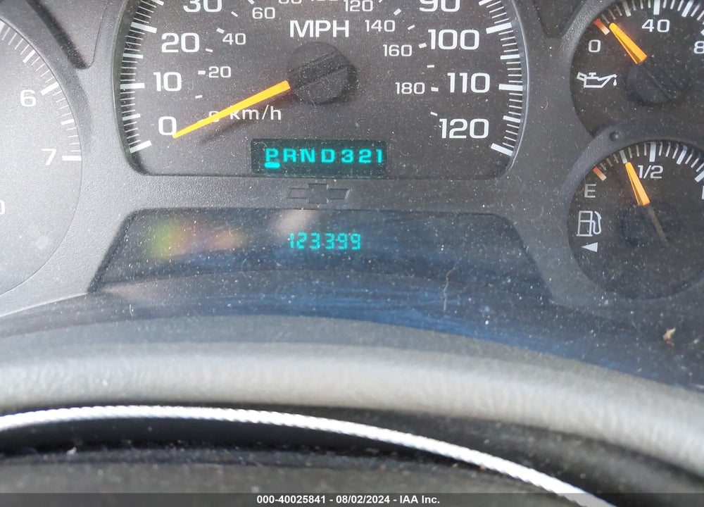 2002 CHEVROLET TRAILBLAZER LS VIN: 1GNDS13S222321986