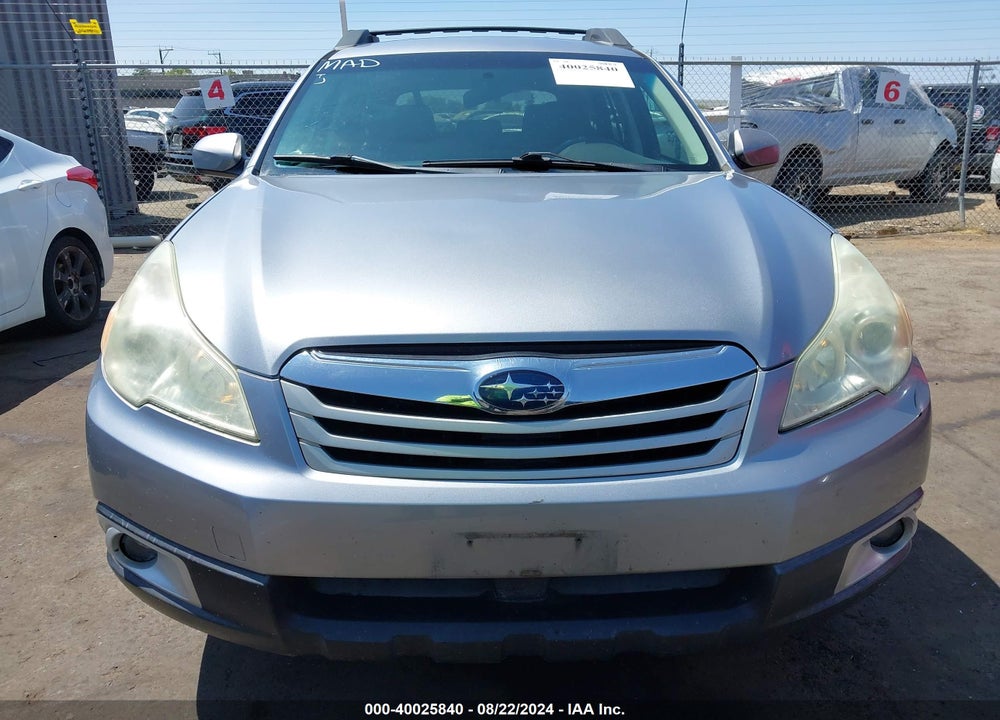 2010 SUBARU OUTBACK 2.5I PREMIUM VIN: 4S4BRBCC7A3381518