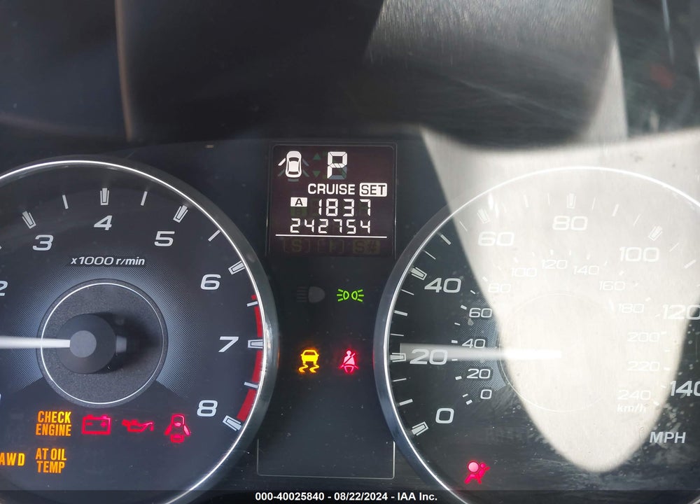 2010 SUBARU OUTBACK 2.5I PREMIUM VIN: 4S4BRBCC7A3381518