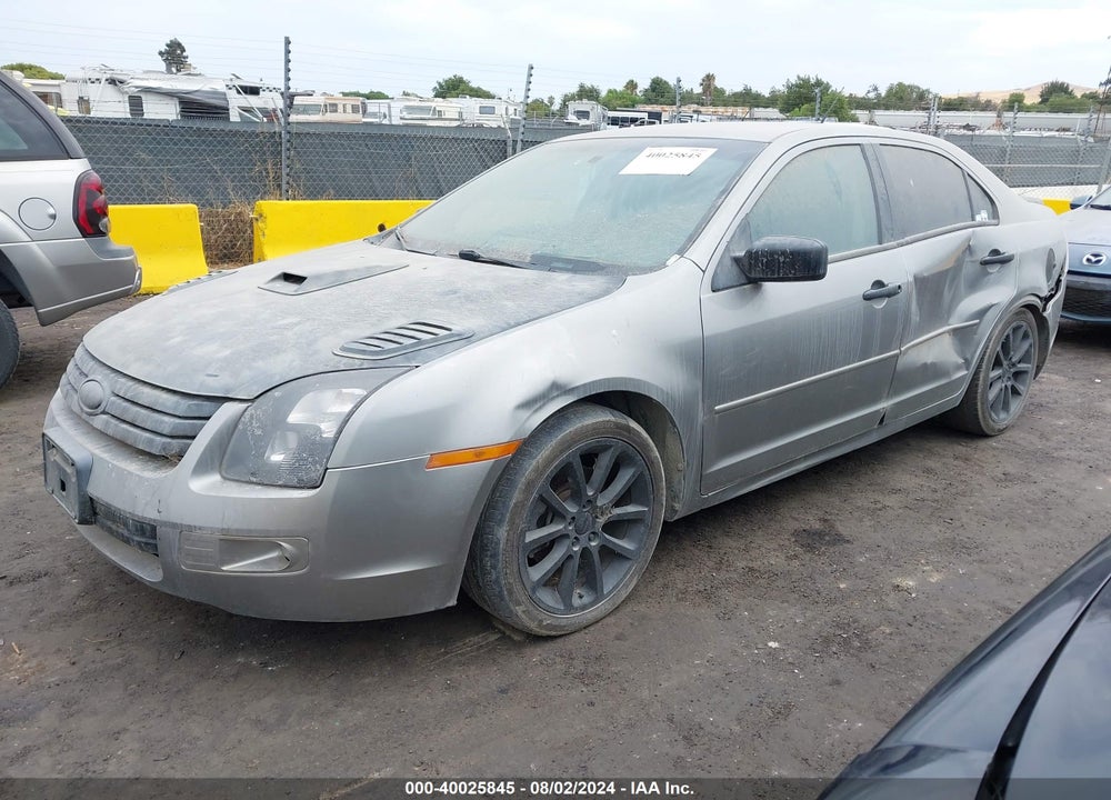 2008 FORD FUSION SE VIN: 3FAHP07ZX8R228382