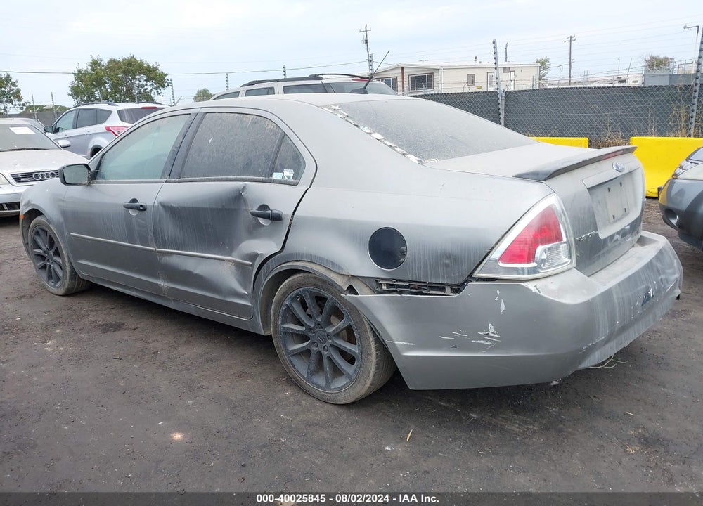 2008 FORD FUSION SE VIN: 3FAHP07ZX8R228382