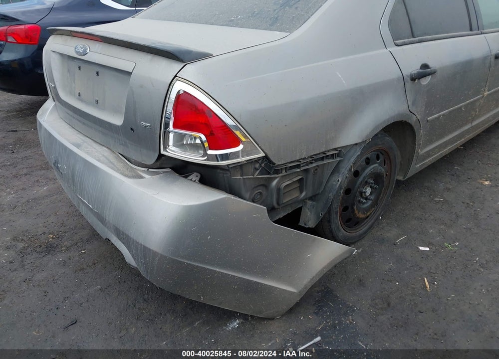 2008 FORD FUSION SE VIN: 3FAHP07ZX8R228382