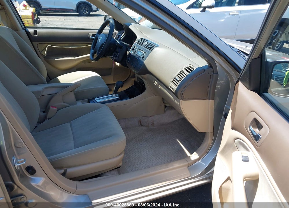 2003 HONDA CIVIC LX VIN: 2HGES16543H500284