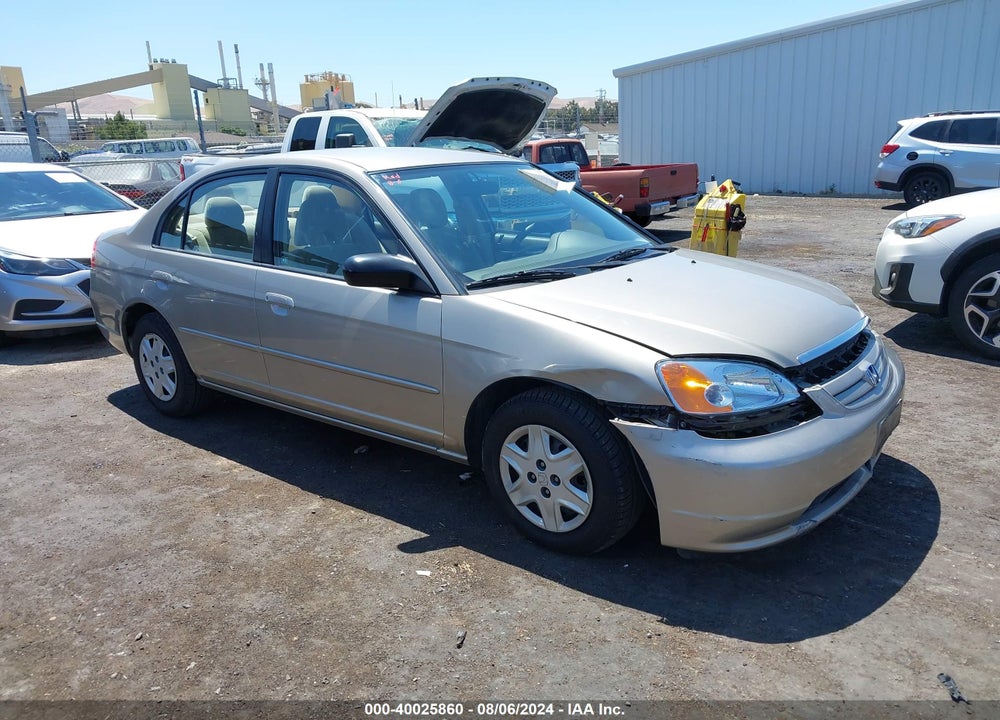 2003 HONDA CIVIC LX VIN: 2HGES16543H500284