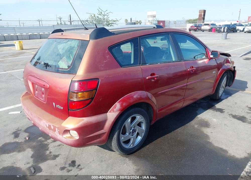 2005 PONTIAC VIBE VIN: 5Y2SL63875Z424640