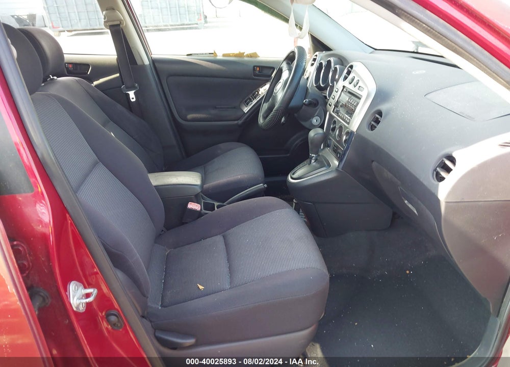 2005 PONTIAC VIBE VIN: 5Y2SL63875Z424640