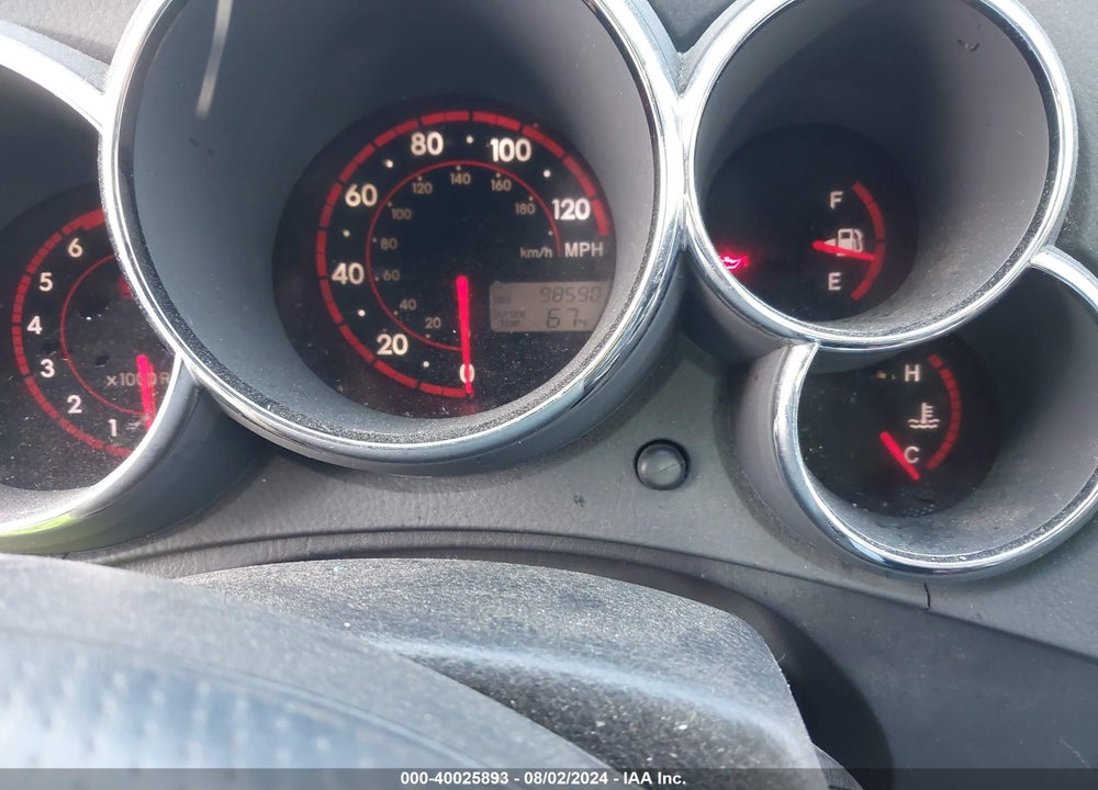 2005 PONTIAC VIBE VIN: 5Y2SL63875Z424640