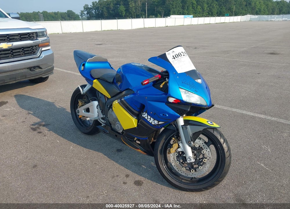 2003 HONDA CBR600 RR VIN: JH2PC37093M008857