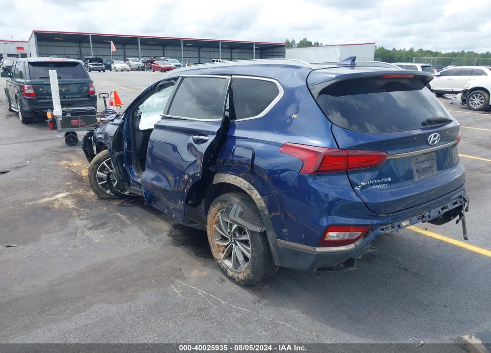 2020 HYUNDAI SANTA FE LIMITED VIN: 5NMS53AD0LH287681