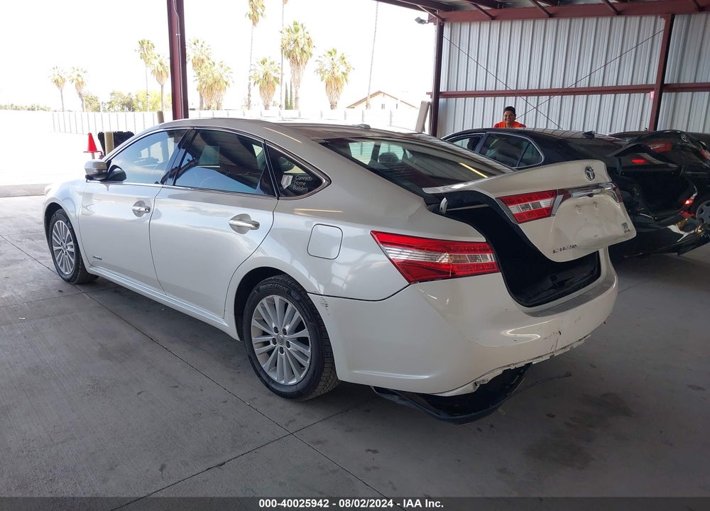 2013 TOYOTA AVALON HYBRID XLE TOURING VIN: 4T1BD1EB6DU016615