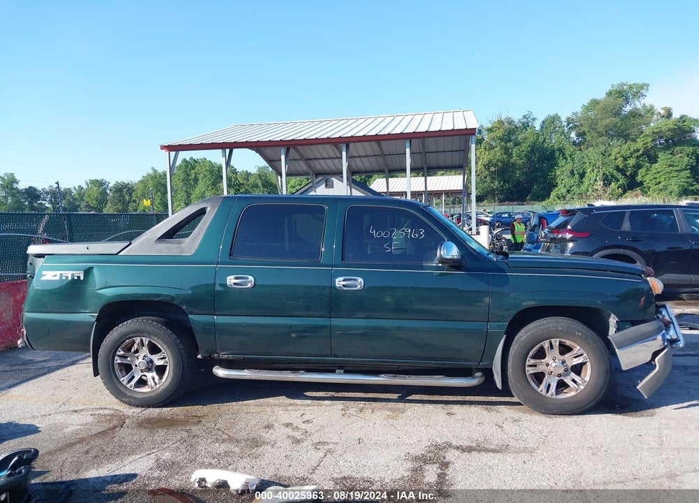 2004 CHEVROLET AVALANCHE 1500 VIN: 3GNEC12T94G115537