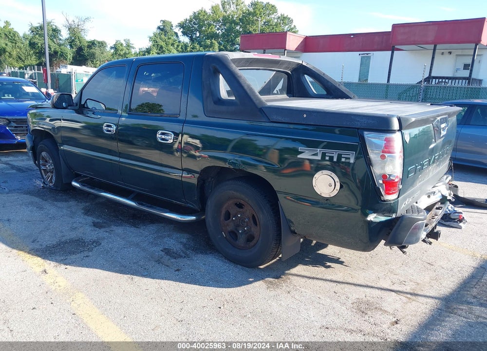 2004 CHEVROLET AVALANCHE 1500 VIN: 3GNEC12T94G115537