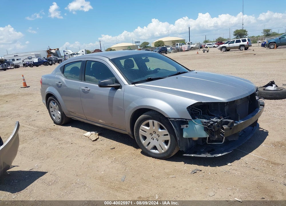 2013 DODGE AVENGER SE VIN: 1C3CDZAB3DN675974