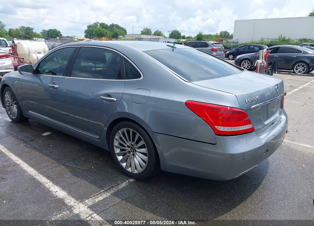 2014 HYUNDAI EQUUS SIGNATURE VIN: KMHGH4JHXEU085170