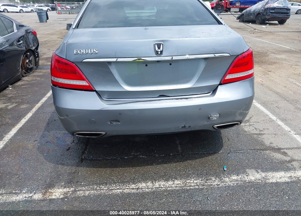 2014 HYUNDAI EQUUS SIGNATURE VIN: KMHGH4JHXEU085170