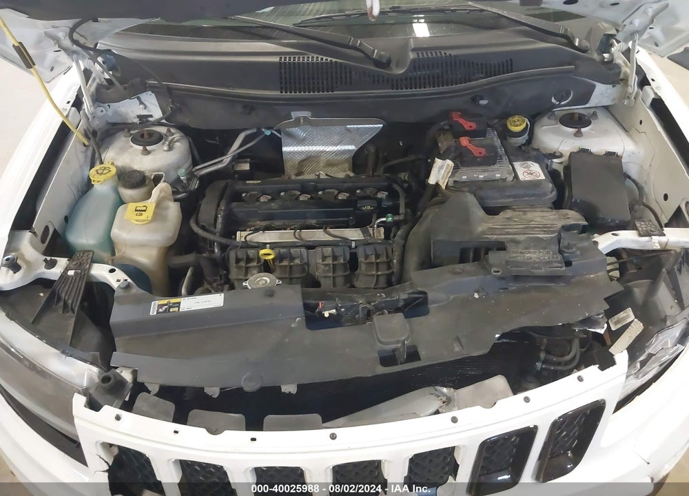 2014 JEEP COMPASS LATITUDE VIN: 1C4NJDEB6ED825707