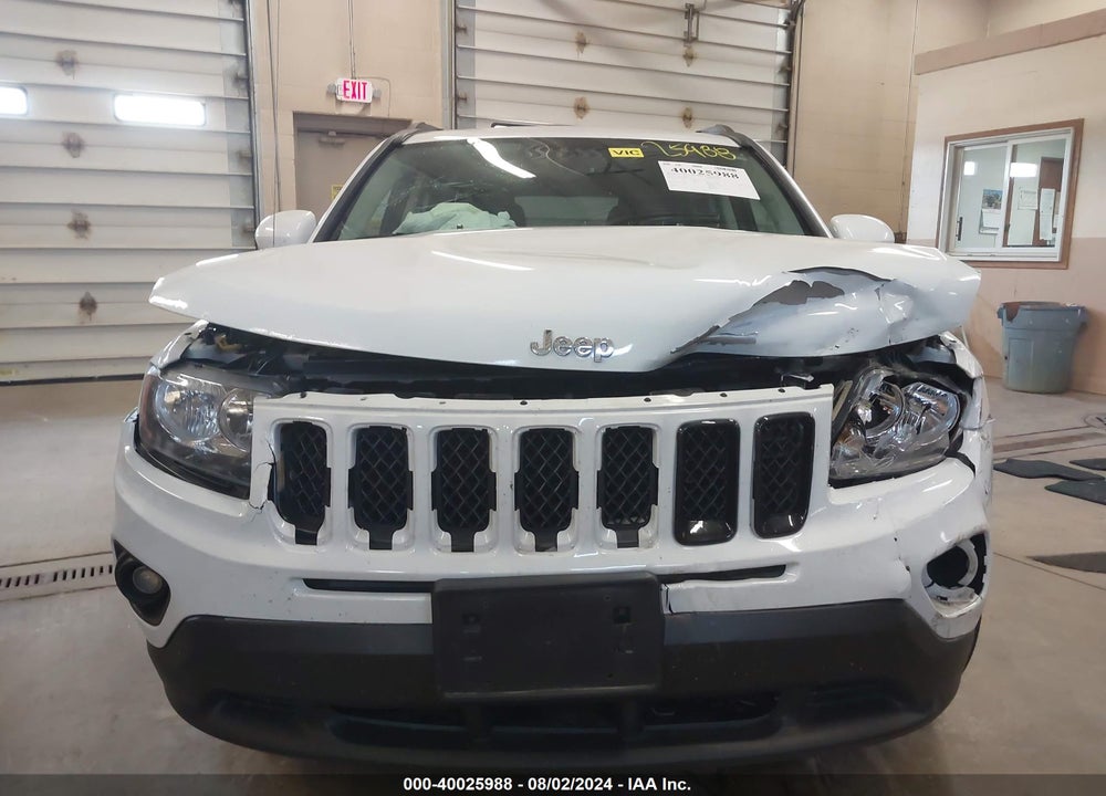 2014 JEEP COMPASS LATITUDE VIN: 1C4NJDEB6ED825707