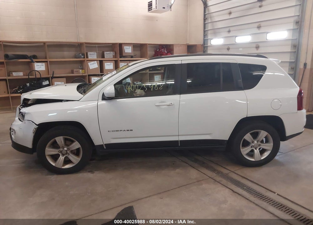 2014 JEEP COMPASS LATITUDE VIN: 1C4NJDEB6ED825707