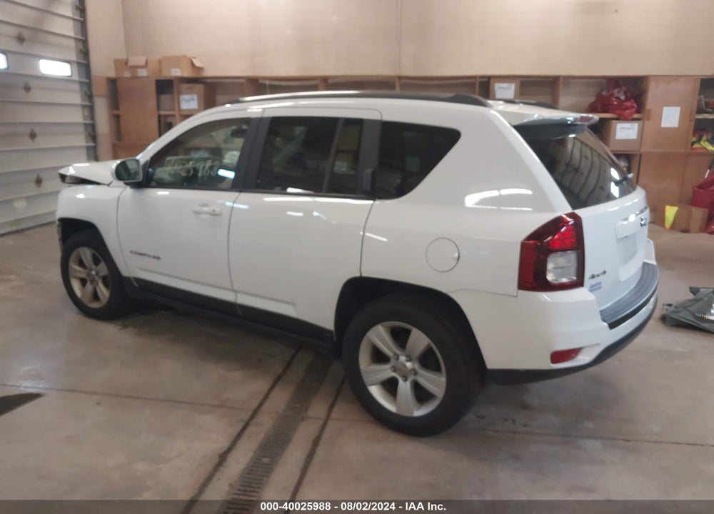 2014 JEEP COMPASS LATITUDE VIN: 1C4NJDEB6ED825707