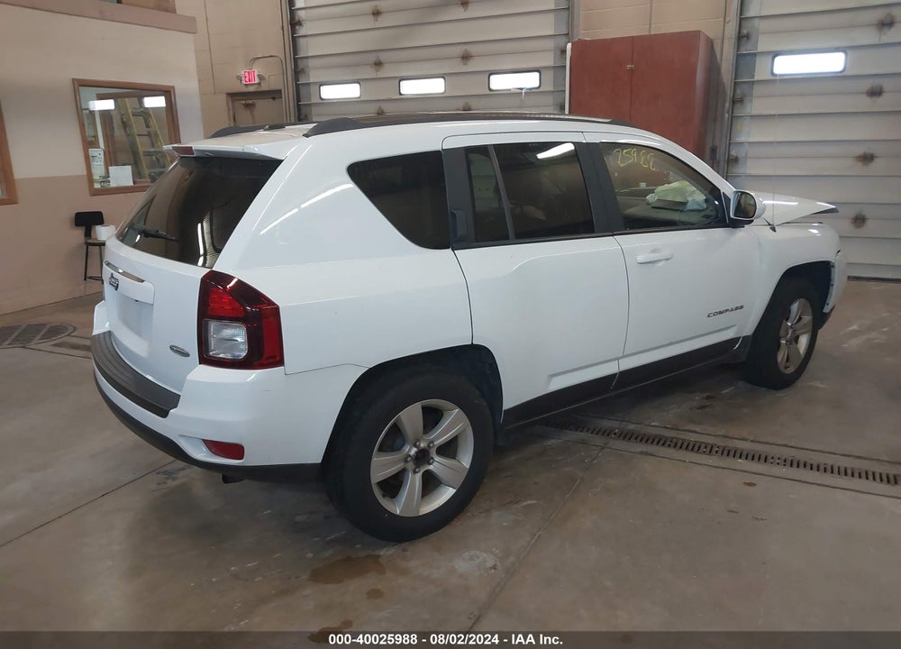 2014 JEEP COMPASS LATITUDE VIN: 1C4NJDEB6ED825707