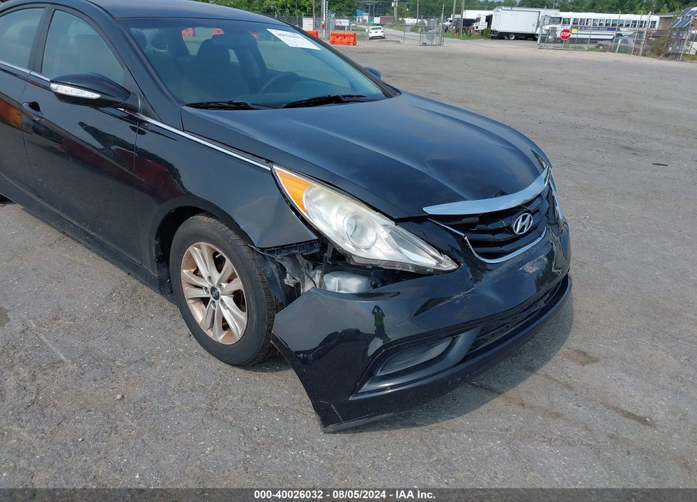2014 HYUNDAI SONATA GLS VIN: 5NPEB4AC8EH841316