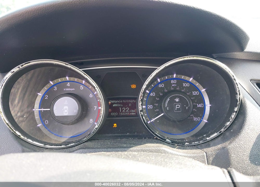 2014 HYUNDAI SONATA GLS VIN: 5NPEB4AC8EH841316