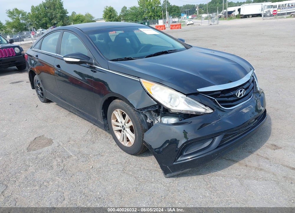2014 HYUNDAI SONATA GLS VIN: 5NPEB4AC8EH841316