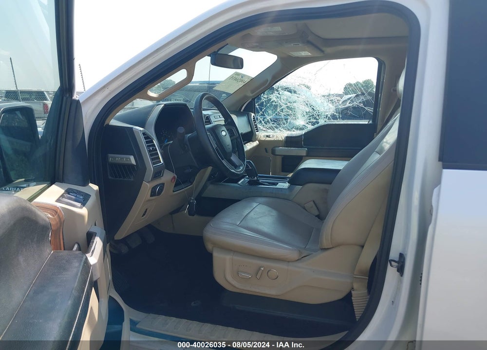 2015 FORD F-150 LARIAT VIN: 1FTEW1EF5FKE38632