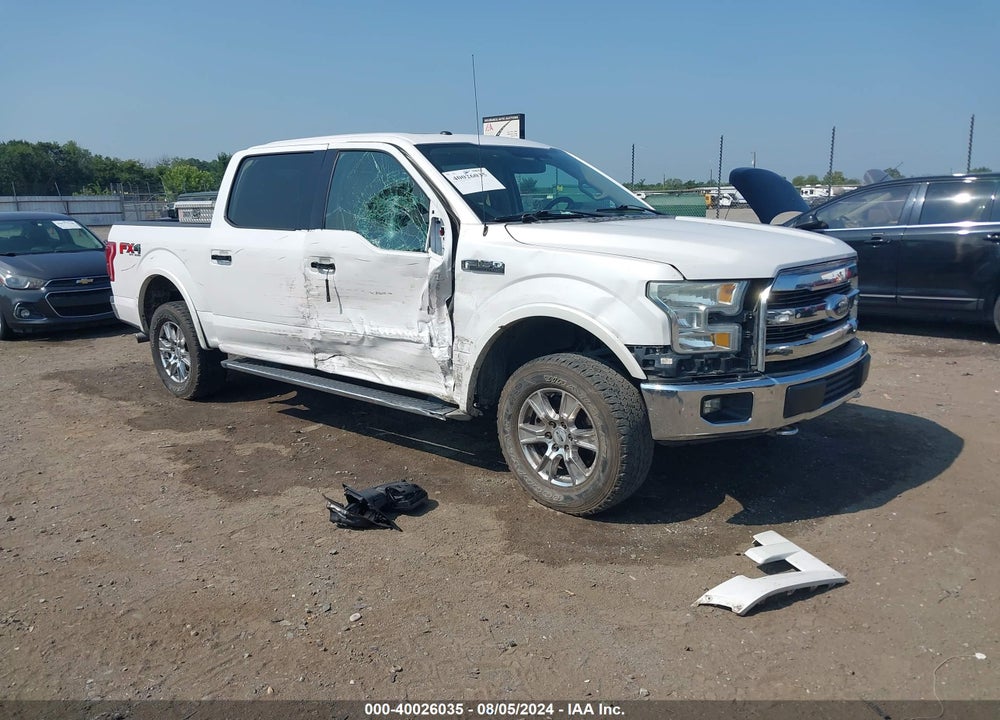 2015 FORD F-150 LARIAT VIN: 1FTEW1EF5FKE38632