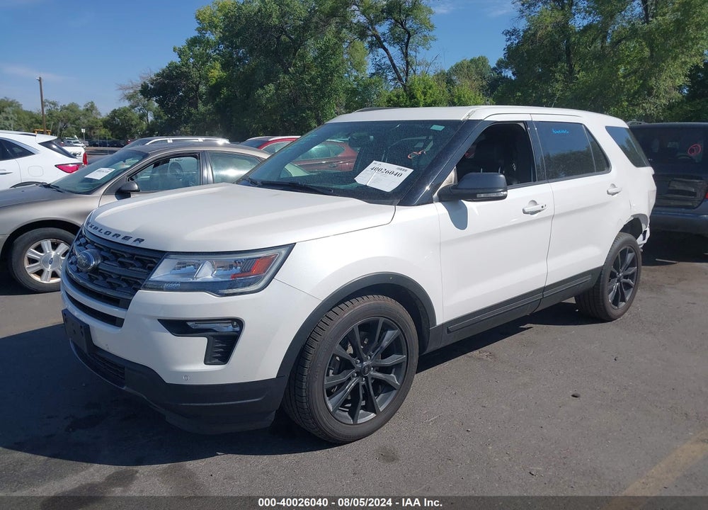 2018 FORD EXPLORER XLT VIN: 1FM5K8D84JGA24188