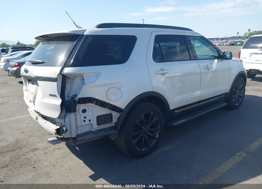 2018 FORD EXPLORER XLT VIN: 1FM5K8D84JGA24188
