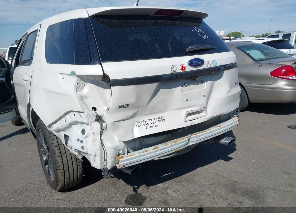 2018 FORD EXPLORER XLT VIN: 1FM5K8D84JGA24188