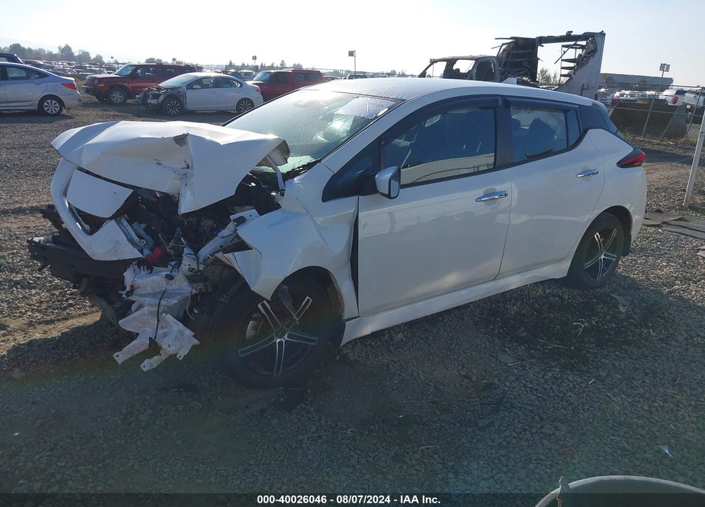 2022 NISSAN LEAF S 40 KWH VIN: 1N4AZ1BVXNC560953