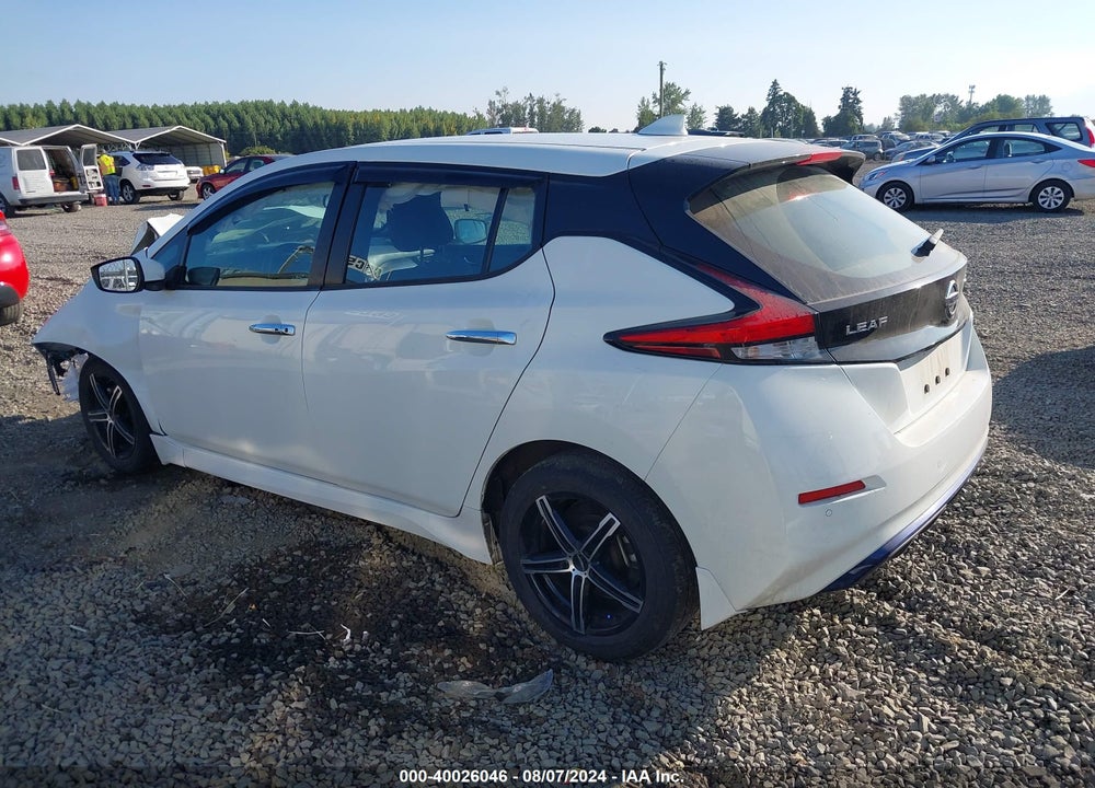 2022 NISSAN LEAF S 40 KWH VIN: 1N4AZ1BVXNC560953