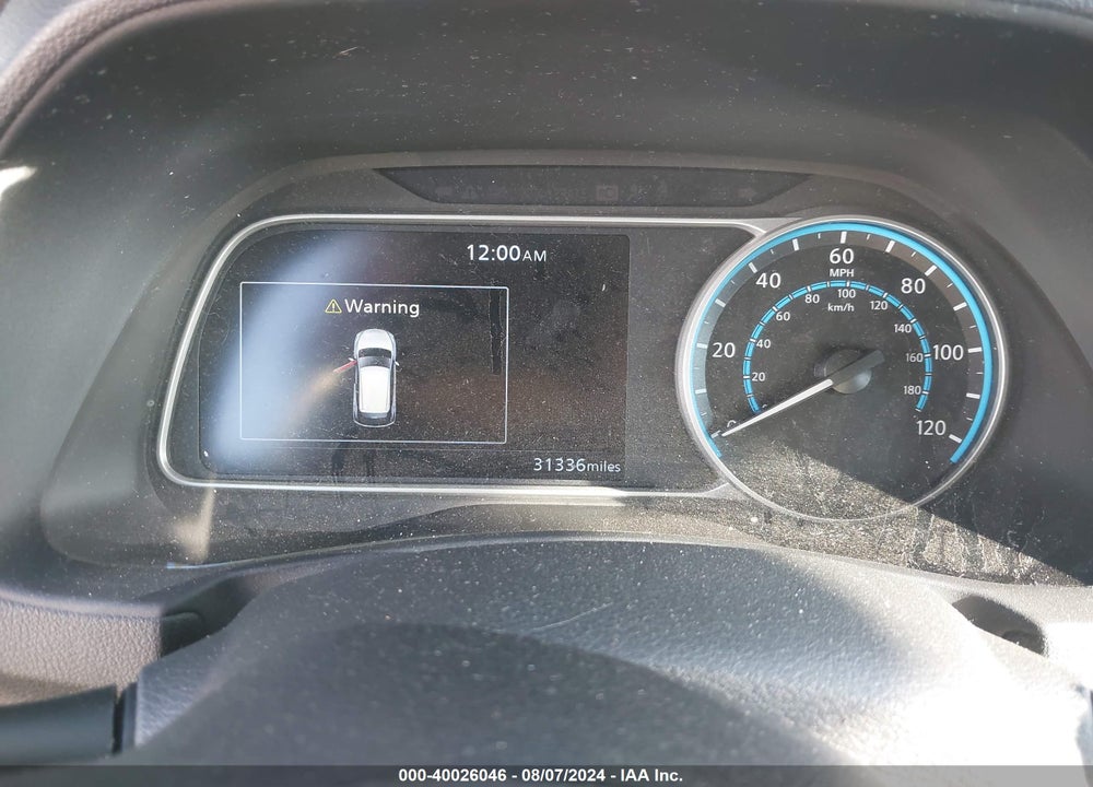 2022 NISSAN LEAF S 40 KWH VIN: 1N4AZ1BVXNC560953